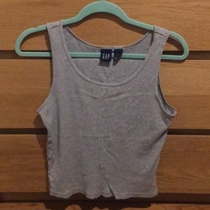 GAP Gray Crop Top